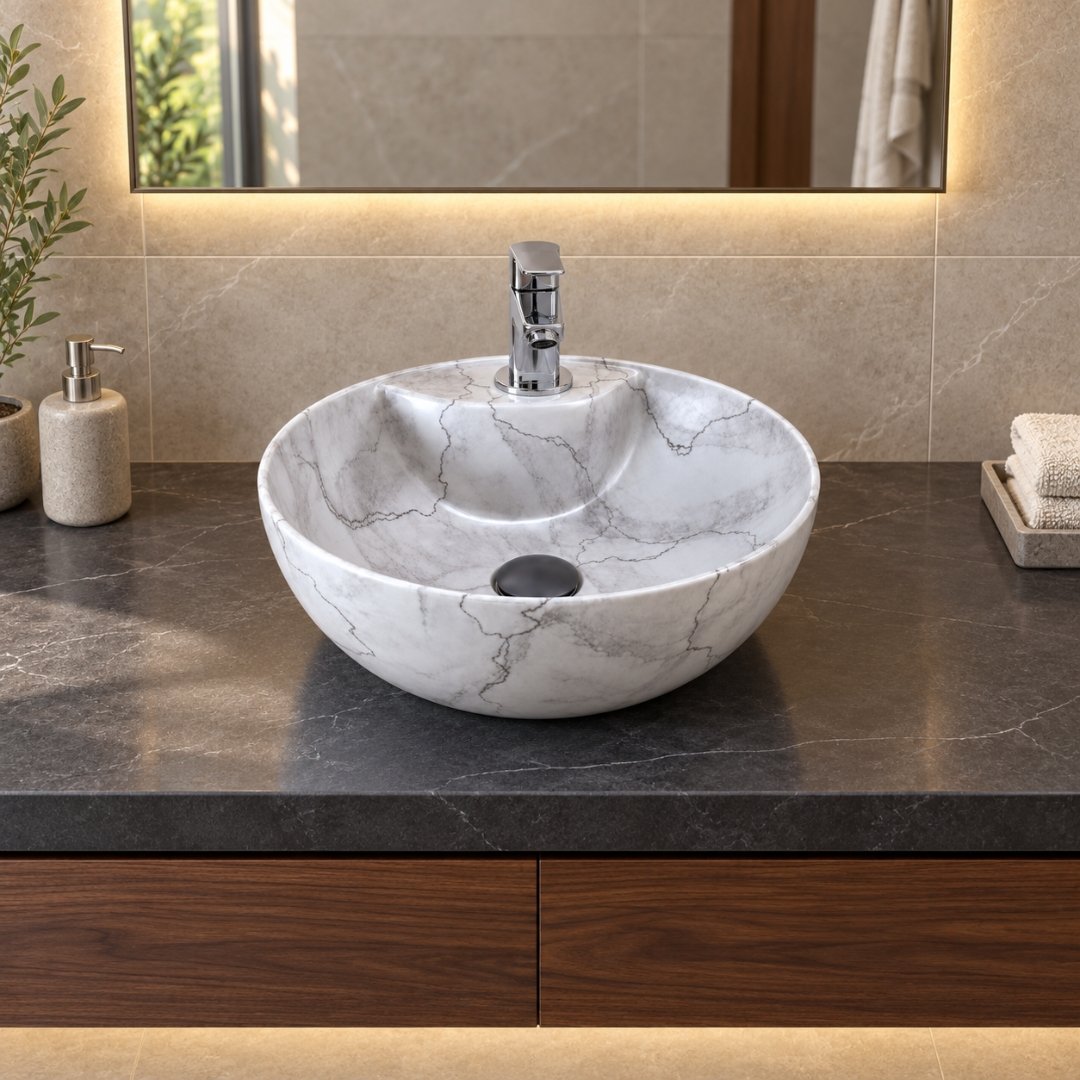 Sonet MAC OVEL - 001, table top basin